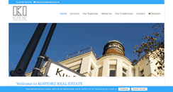 Desktop Screenshot of kostorzimmobilien.de